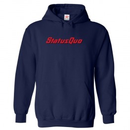 StatusQuo Classic Unisex Kids and Adults Pullover Hoodie for Music Fans